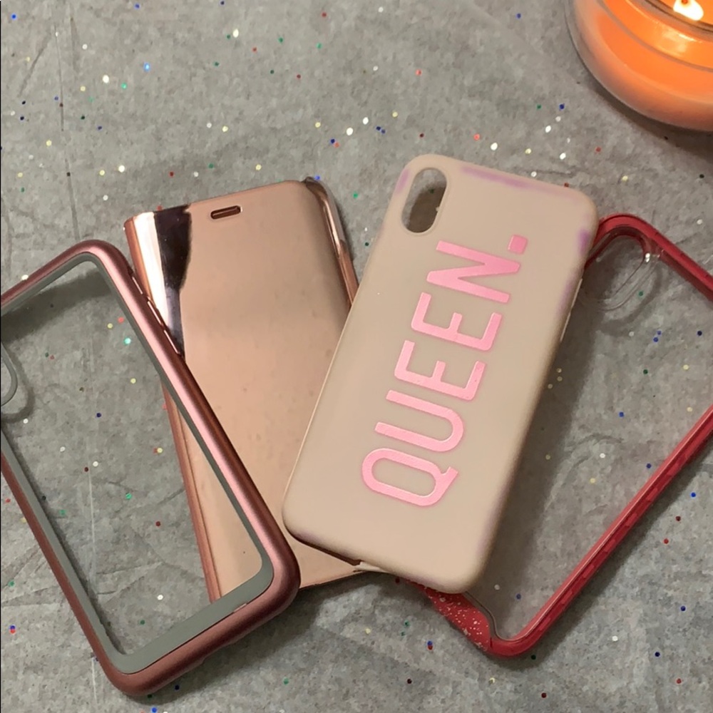 ALL PINK SALE!! IPHONE X/XS/7/8 Bundle!